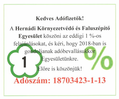 adó 1%
