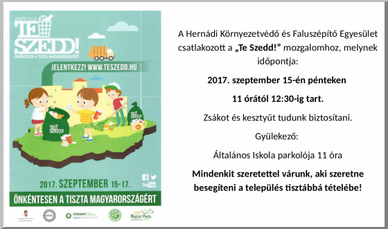 Te szedd! 2017