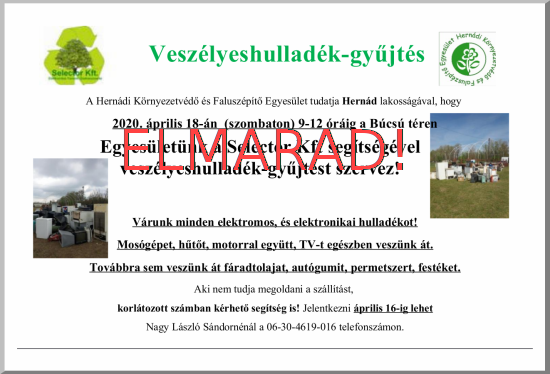 Veszélyeshulladék-gyűjtés