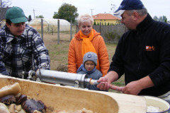 Hagyományőrző disznóvágás