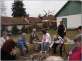 Majális a tájháznál