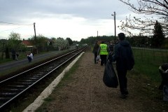Szemétgyűjtés a Közútkezelővel közösen