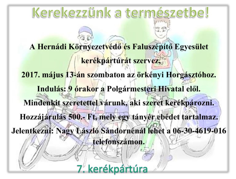 Kerékpártúra az Örkényi horgásztóhoz