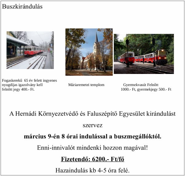 Buszkirándulás