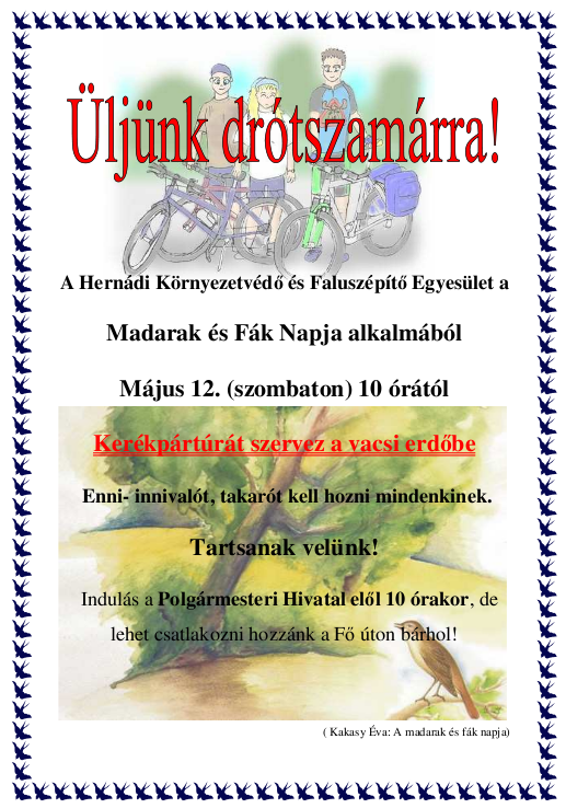 Madarak és fák napja