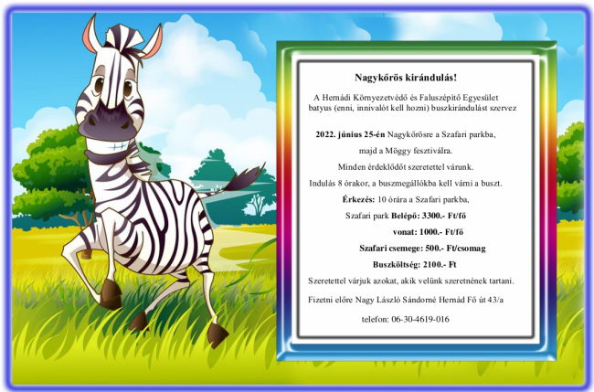 Nagykőrösi kirándulás