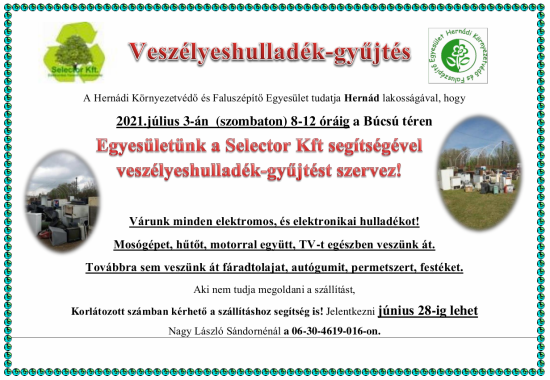 Veszélyeshulladék-gyűjtés